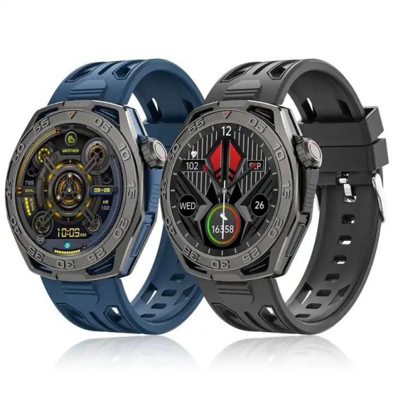 Smartwatch Smart Watch OMOLED Tracker, Chiamate,Bluetooth,100+ modalità Sport Salute Fitness Tracker, Cronometro per Android iOS