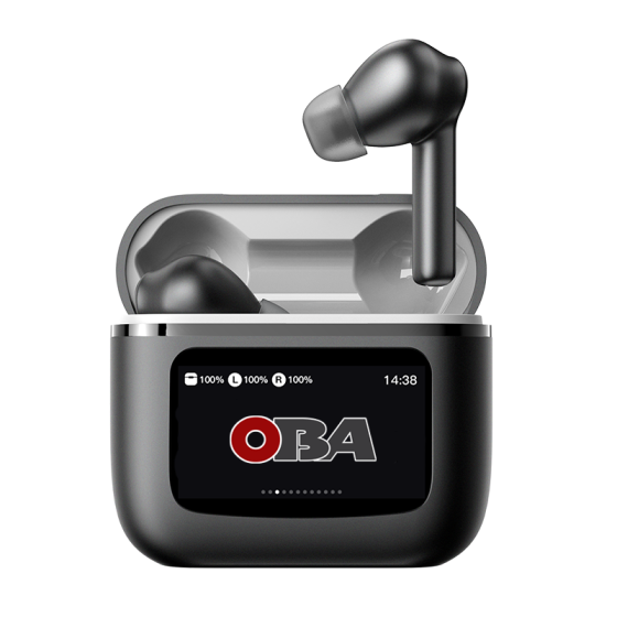 oba-prox5-auricolari-bluetooth-53-cuffie-wireless-in-ear-stereo-enc-anc-cancellazione-rumore-lcd-colore-ipx5-impermeabile