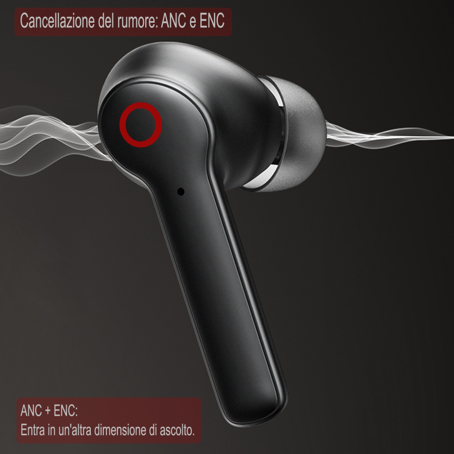 oba-prox5-auricolari-bluetooth-53-cuffie-wireless-in-ear-stereo-enc-anc-cancellazione-rumore-lcd-colore-ipx5-impermeabile