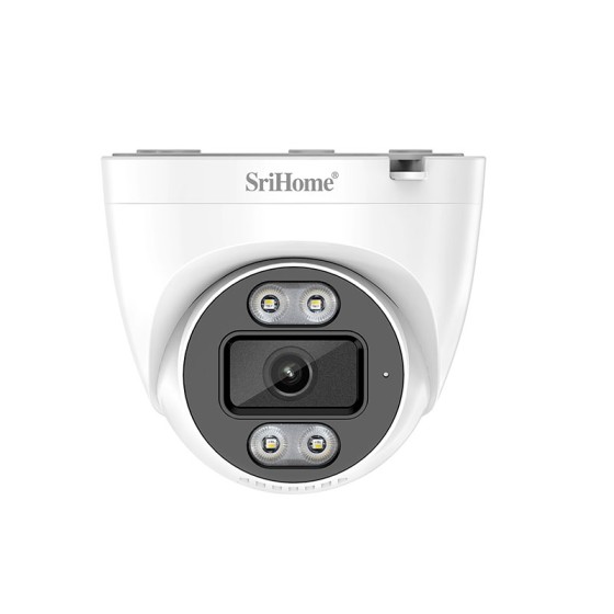 "HD Surveillance with SriHome SH030 IP Camera: Wireless, Infrared, Onvif, P2P, Audio and SD Support for Motion Detection"