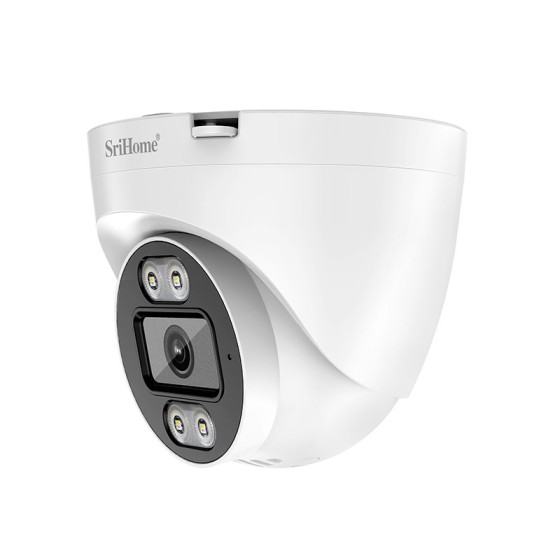 "HD Surveillance with SriHome SH030 IP Camera: Wireless, Infrared, Onvif, P2P, Audio and SD Support for Motion Detection"