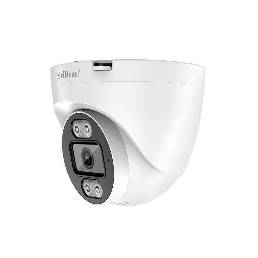 "HD Surveillance with SriHome SH030 IP Camera: Wireless, Infrared, Onvif, P2P, Audio and SD Support for Motion Detection"