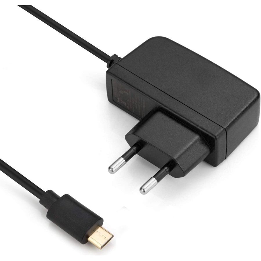 Caricabatterie Micro USB 5v 2A Alimentatore per Raspberry Pi 2 Model B / Pi B+ (Plus) , 1.5 metri