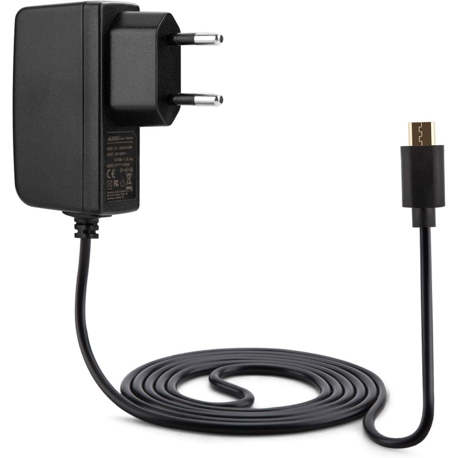 Caricabatterie Micro USB 5v 2A Alimentatore per Raspberry Pi 2 Model B / Pi B+ (Plus) , 1.5 metri