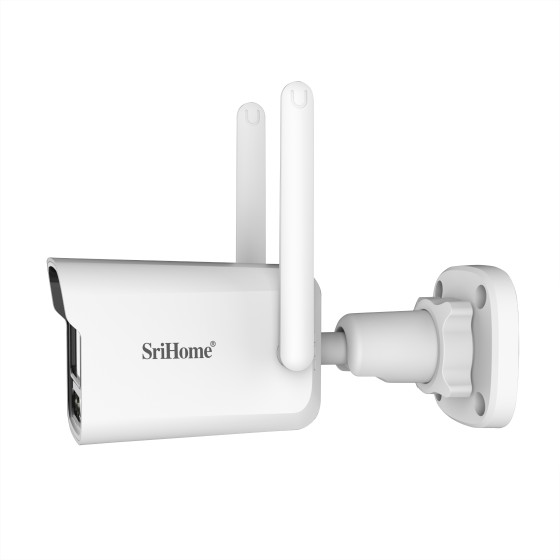 "Telecamera wifi SriHome SH035: sorveglianza HD a 3.0 MP con audio e microSD"