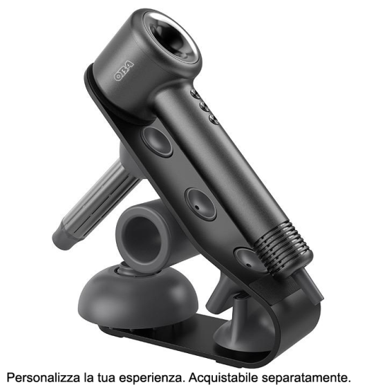 Asciugacapelli con supporto a parete: Hair dryer, Hotel B&B - 500 Milioni Ioni Negativi,120.000 RPM, 75 m/s, 54 dB