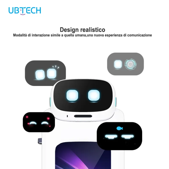 UBTECH GiroBOT-L100 Serving Robot: AI, Wi-Fi, Long Battery Life, Easy to Use