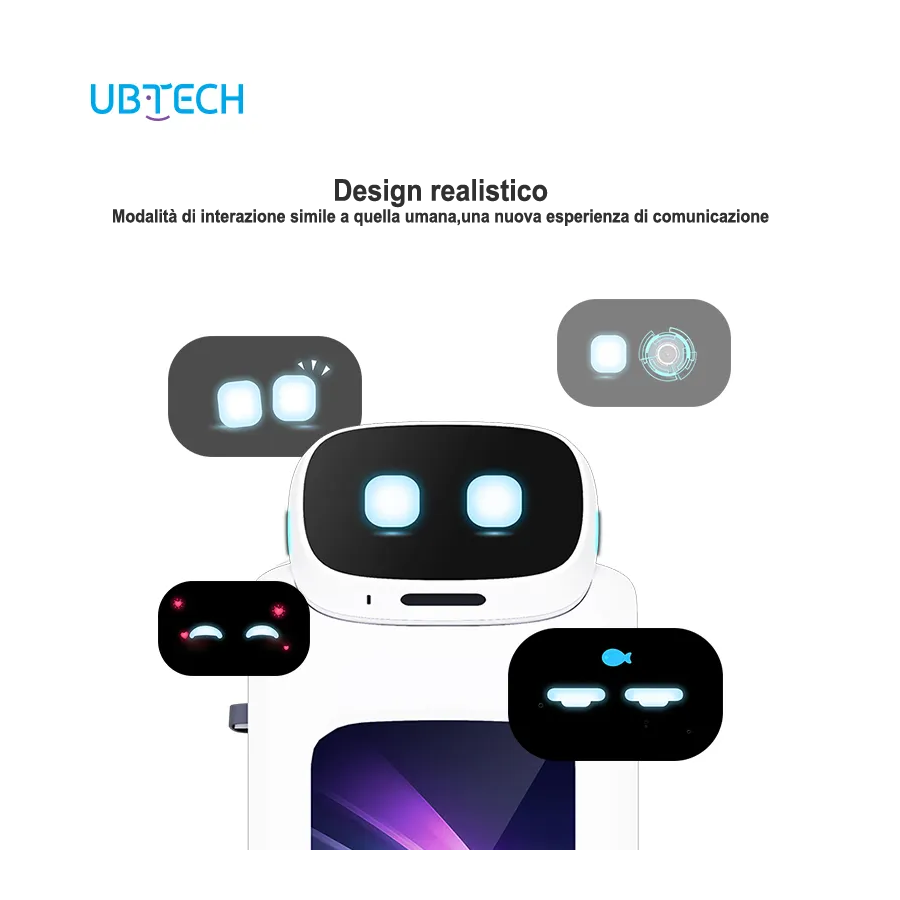 UBTECH GiroBOT-L100 Serving Robot: AI, Wi-Fi, Long Battery Life, Easy to Use