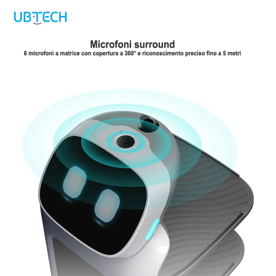 UBTECH GiroBOT-L100 Serving Robot: AI, Wi-Fi, Long Battery Life, Easy to Use