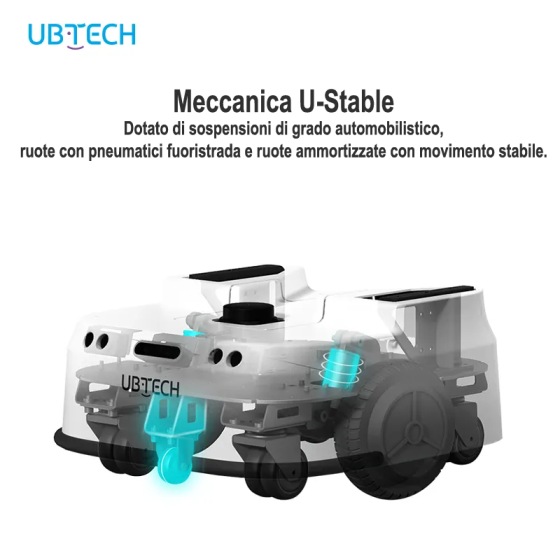 UBTECH GiroBOT-L100 Serving Robot: AI, Wi-Fi, Long Battery Life, Easy to Use