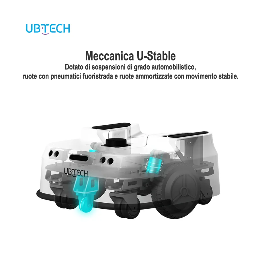 Robot cameriere UBTECH GiroBOT-L100: AI, Wi-Fi, batteria a lunga durata, facile da usare