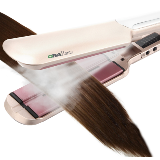 Piastra per capelli infrarossi a vapore professionale in ceramica: lisciare  i capelli da 160° a