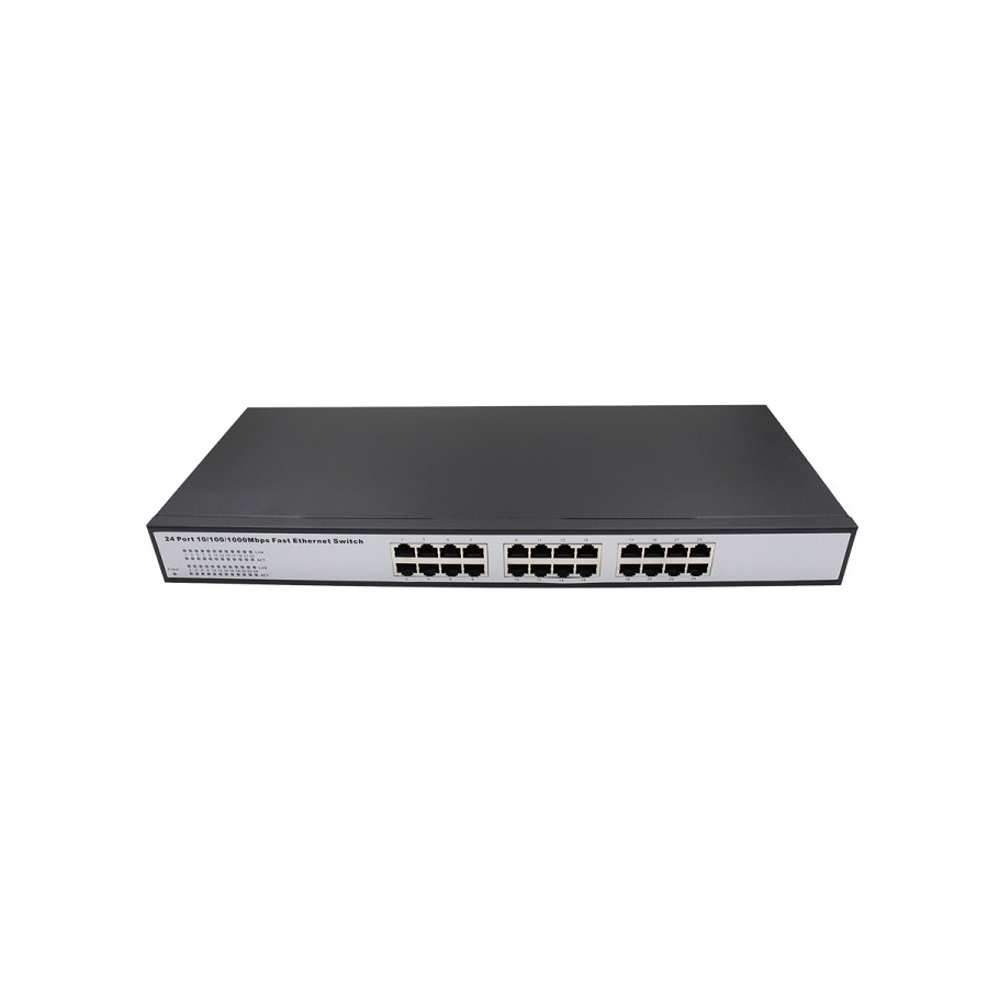 - High-Speed Connectivity for Your Network with OBA 24 Porte Gigabit Switch - 1Gbps Ethernet Connections
