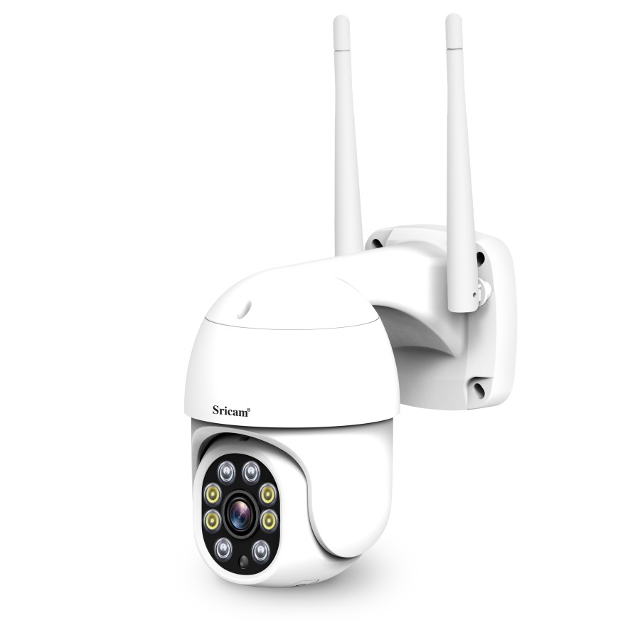 REFURBISHED"SriHome SP028: Motorized Camera with Wifi, Wireless Hotspot, Infrared and More Features for 24/7 Monitoring"