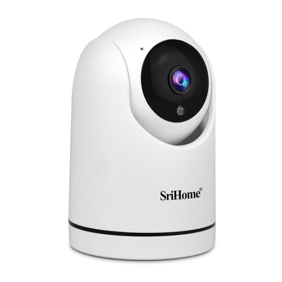 SH042 SriHome: Wireless Auto Tracking Camera with Infrared, HD, and P2P Support for SD and Audio Recording - 2.0 MP"