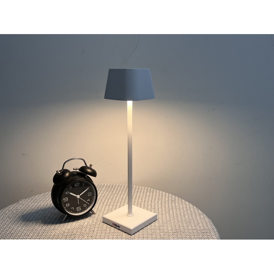Calex Lampada da Tavolo LED Ricaricabile - IP44 - Dimmerabile