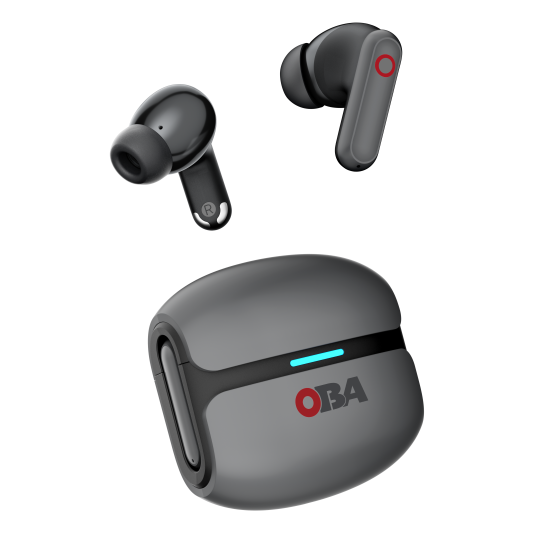 OBA-ProX3 Bluetooth Earphones 5.3 Wireless Headphones In Ear Stereo ENC Noise Cancellation, 30 Hours Sport, IPX4 Waterproof